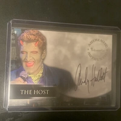 Angel Season 2 ANDY HALLETT as Lorne The Host AUTOGRAPH Card A12 Inkworks 2001 - Image 1 of 2