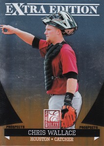 2011 DONRUSS ELITE EXTRA EDITION PROSPECTS #93 CHRIS WALLACE HOUSTON *12206