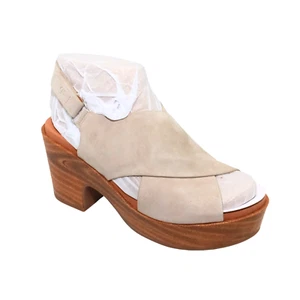 Gentle Souls by Kenneth Cole Dani Cross Mushroom Suede GS23DAC02 Size 6 MED - Picture 1 of 8