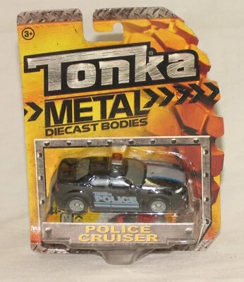 Tonka black police cruiser 3" long metal cast bodies edition - Image 1 of 2