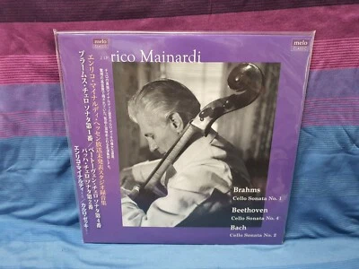ENRICO 2LP MAINARDI BRAHMS BEETHOVEN BACH CELLO SONATA ALTUS MELOLP-005/06 - Image 1 of 2