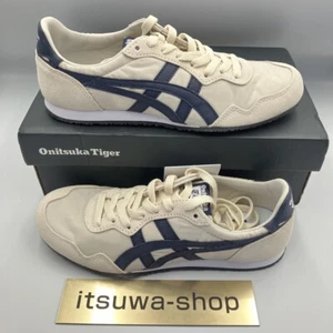 Onitsuka Tiger SERRANO 1183B400 200 BIRCH/PEACOAT Sneaker Shoes New with box - Picture 1 of 11