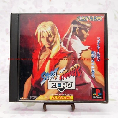 USED PS1 PS PlayStation 1 Street Fighter ZERO 54451 JAPAN IMPORT - Image 1 of 4