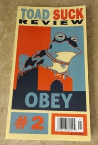 TOAD SUCK REVIEW #2 2012 Charles Bukowski Shepard Fairey literary arts poetry - Picture 1 of 4
