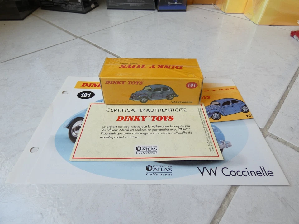 Volkswagen Coccinelle 181 Dinky Toys Atlas 1/43 con caja y especificaciones Foto 1 de 1
