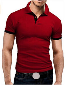 Camisa Para Hombre De Manga Corta Casual Camisas Para Hombres Ropa Slim Fit 