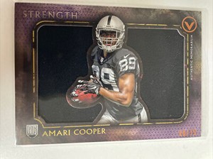 2015 TOPPS VALOR ROOKIE JUMBO JERSEY AMARI COOPER Purple Strength Rc 49/75