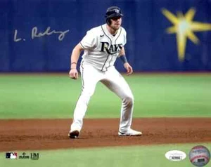 Luke Raley autographed signed 8x10 photo MLB Tampa Bay Rays JSA COA - Picture 1 of 1