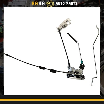 Conjunto de pestillo de puerta trasera con varilla de cable para 92-19 Ford Econoline E150 E250 E350 Foto 1 de 4