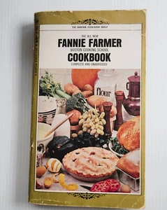 Vintage 1965 Fannie Farmer Boston Kochschule Kochbuch zehnte Ausgabe - Bild 1 von 16