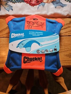Chuckit! Flying Squirrel Spinning Dog Toy, Medium - Image 1 of 2