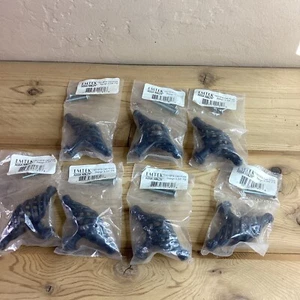 Cabinet Knob Set Of 7 Emtek 76018FB Bastogne 3.375-Inch Cab Knob Flat Black - Picture 1 of 9