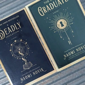A Deadly Education & The Last Graduate - By: Naomi Novik Scholomance - Paperback - Picture 1 of 7