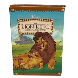 Disney's The Lion King Six New Adventures Rare Hardback Books Box Set Complete - Picture 1 of 13