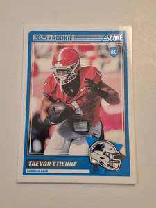 2025 Score Football Trevor Etienne #51 Base Rookie Card Panthers - Picture 1 of 2