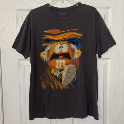 Camiseta M&M's Gráfica Naranja Gritando M&M Gráfica Grande Foto 1 de 3