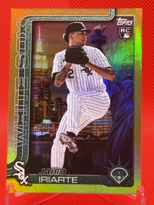 2025 Topps Fanatics Fest Jairo Iriarte #656 #656 Big Apple /50 Gold White Sox - Picture 1 of 2