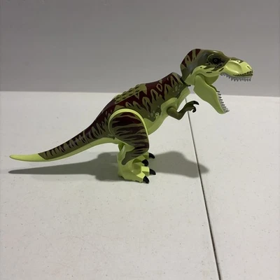 LEGO Yellowish Green Dinosaur Tyrannosaurus rex with Olive Green Back REAL LEGO - Image 1 of 4