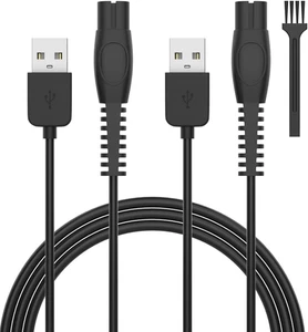 2-Pack Caricatore Rasoio Cavo 5V per Philips Norelco One Blade QP2724 QP2734 QP2 - Foto 1 di 12