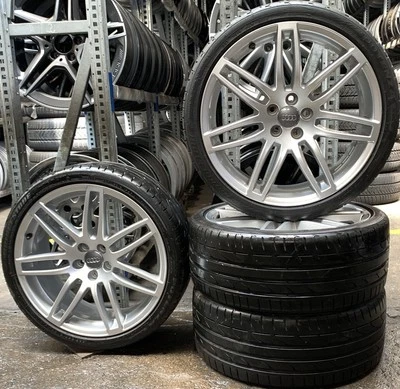 4 Orig AUDI Sommerräder S-Line 225/35 R18 87W A1 8X 8X0601025AM 3116 - Bild 1 von 4