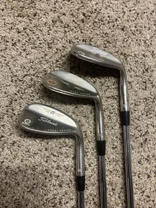 Titleist Vokey SM4 SM5 Black Nickel Wedge Set 52 56 60 Gap Sand Lob RH - Picture 1 of 17
