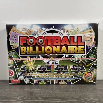 Football Billionaire Board Game UK & European Edition | Sports / Family Game New - Image 1 of 4