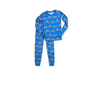 Hanna Andersson Organic Cotton Marvel Long John Pajama Set Size 8 - Picture 1 of 7