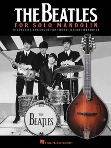The Beatles for Solo Mandolin Sheet Music Mandolin Book NEW 000128672 - Picture 1 of 1