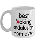 Funny Horse Mug Best F Cking Andalusian Mom Ever Coffee Cup White