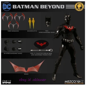 Mezco Toyz 1/12 DC Comics Batman Beyond Deluxe Edition Action Figure Toy Model - Imagen 1 de 11