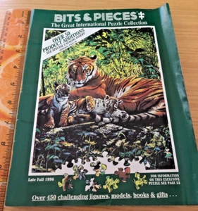 Vintage 1996 BITS & PIECES International Puzzle Collection Catalog * 59 pp - Picture 1 of 9