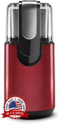 Molinillo de café con cuchillas de acero inoxidable tapa superior transparente - Image 1 of 4