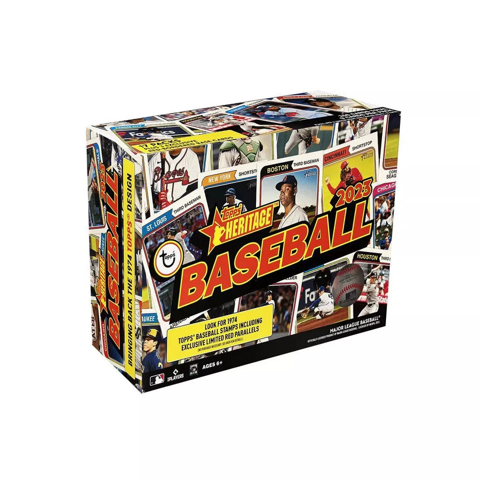 2023 Topps Heritage Baseball Cards #1-#175 Complete Your Set - Image 1 of 1
