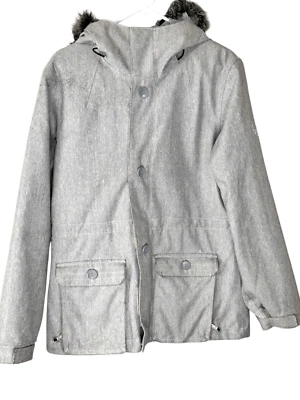 Bonfire  Arena Gray Plaid Snowboarding Winter Skiing Outdoor Jacket Size Medium - Image 1 of 4