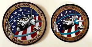 NASA...Columbia Space Shuttle..STS 1 ...First Mission... Patch + Decal - Picture 1 of 3
