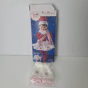 The Elf on Shelf Claus Couture Collection Snowflake Skirt & Scarf Outfit - Picture 1 of 3