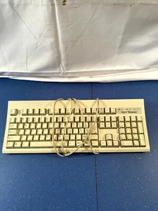 Vintage KeyTronic E06101D-C Mechanical Clicky Keyboard Wired PS/2 | UNTESTED - Picture 1 of 7