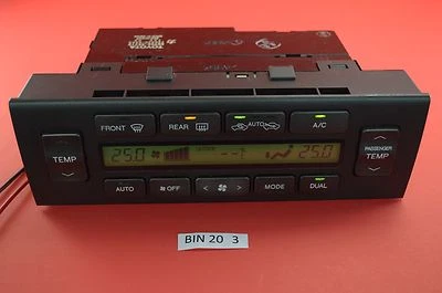 B#20 98-05 Lexus GS300 GS430 GS400 AC Heater Climate Control Unit  55900-3A210 - Image 1 of 4