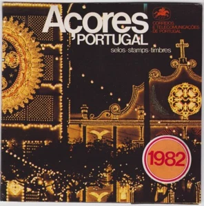 Acores (Portugal) Official Stamp Year Set 1982 MNH - Picture 1 of 2