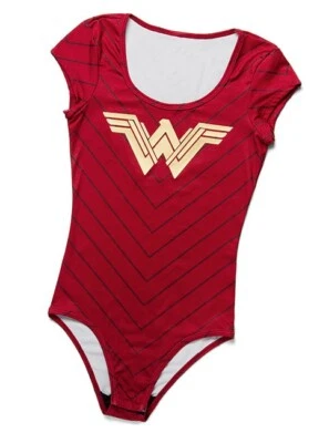 Wonder Woman Bodysuit Top Adult  Halloween Costume Shirt, super hero, Underboss - Photo 1/4