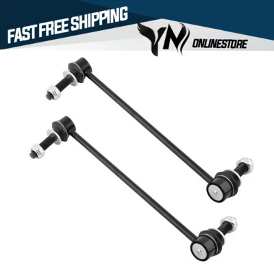 Both 2 Front LH & RH Stabilizer Sway Bar Links For Lincoln MKS MKT 2010-2015 - Imagem 1 de 4