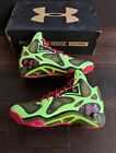 UNDER ARMOUR MICRO G ANATOMIX SPAWN 1238925-390 TAILLE 9,5 THE ZONE CURRY vert
