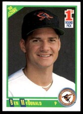 1990 Score 680 Ben McDonald   Baltimore Orioles  FRDP, RC Baseball Card