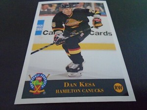  1993-1994 Classic Pro Hockey 116 DAN KESA HAMILTON CANUCKS   AHL 
