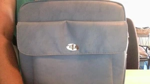 Samsonite Profile Light Blue Carry-On Luggage Suitcase Great Vintage 70's Cond - Picture 1 of 18