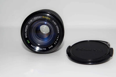 Soligor MC C/D 80-200 mm zoom macro, f 4.5-5.2 , C/Y mount, tappi - Imagen 1 de 4