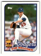 1989 Topps #456 Tim Belcher    Los Angeles Dodgers Baseball Cards EX/NM ID:53808