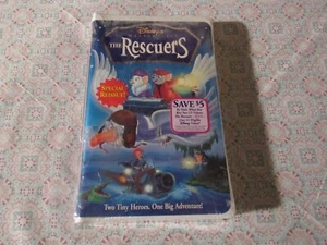 VHS   Disney   The Rescuers    New  Sealed - Picture 1 of 2