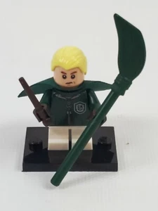 LEGO Harry Potter CMF Draco Malfoy 71022 Series 1 minifigure with baseplate - Picture 1 of 5