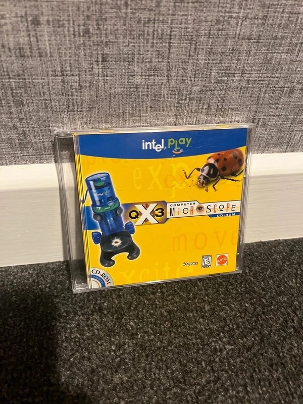 Intel Play QX3 Computer Microscope CD-ROM Vintage - Image 1 of 1